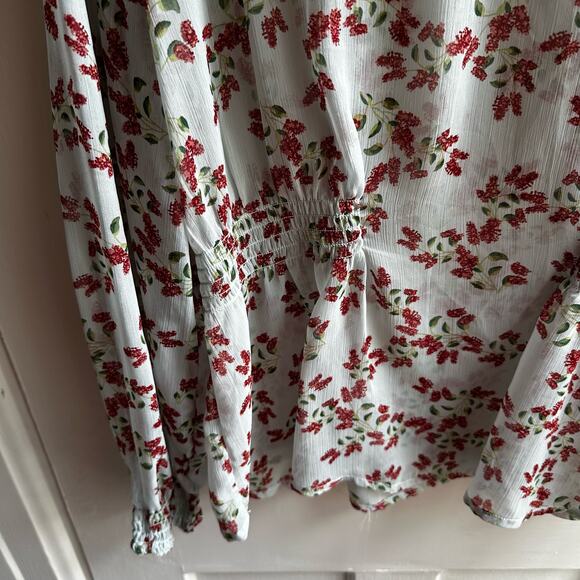 MSCH Copenhagen Sarina Top in Pomegranate Flower - Picture 5 of 7